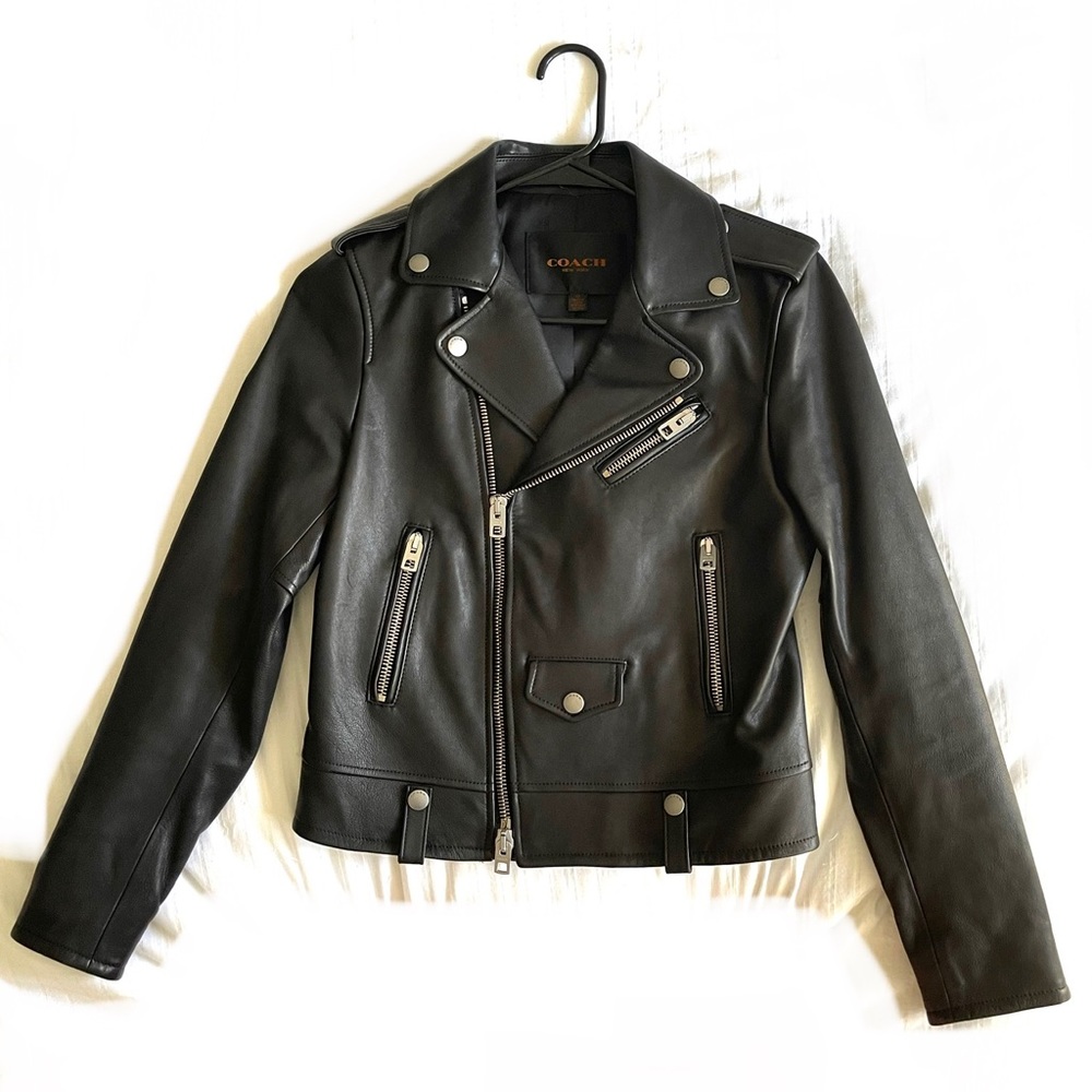 Coach Leather Jacket